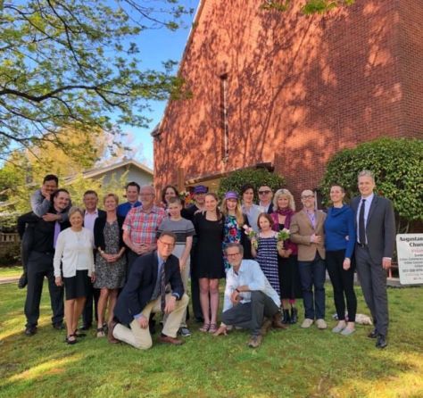 Borge family celebrating Carol Borge Life